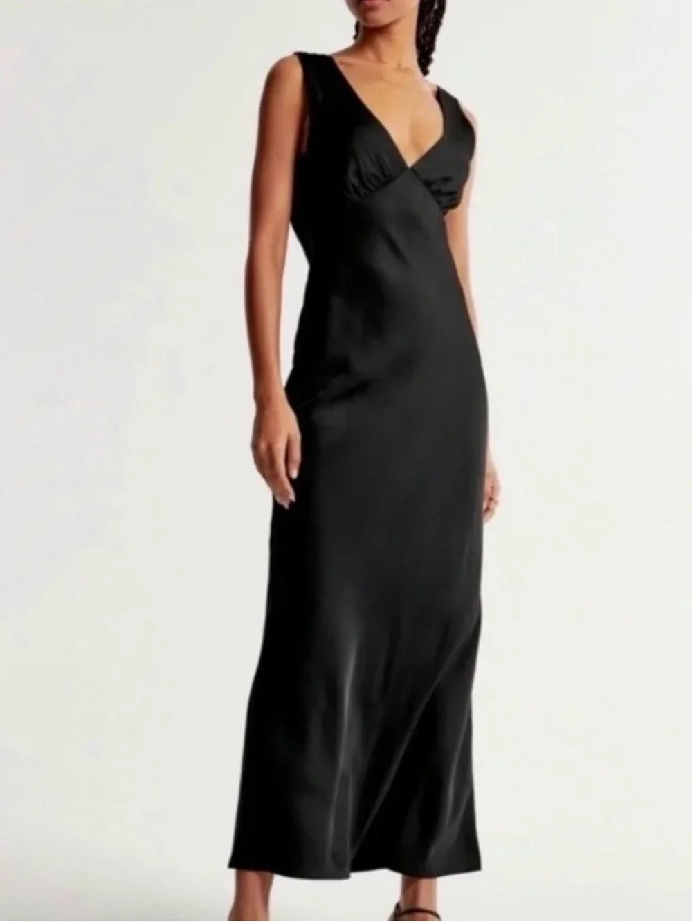 Cowl Back Maxi Dress | Abercrombie & Fitch